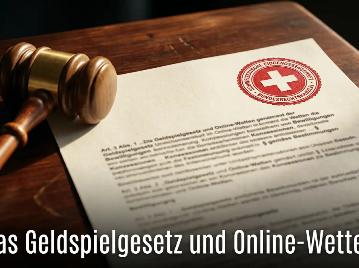 Geldspielgesetz Schweiz – Folgen für Online-Wetten
